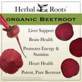 Herbal Roots Organic Beet Root Capsules