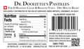 Dr. Doolittle's Pastilles Wild Berries Sugar Free 60g Tin #