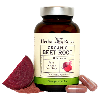 Herbal Roots Organic Beet Root Capsules