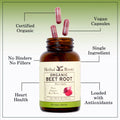 Herbal Roots Organic Beet Root Capsules