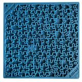 Jigsaw Design Emat Enrichment Licking Mat - Blue