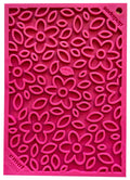 NEW! SUSAN G. KOMEN FUNDRAISER FLOWER POWER DESIGN EMAT ENRICHMENT LICKING MAT - PINK