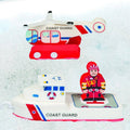 BathBlocks Floating Coast Guard Set