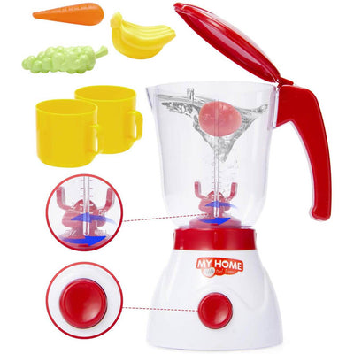 Toy Life Toy Blender and Toy Toaster -17 Pieces