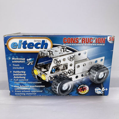 Eitech Construction Truck C58 The Creative Metal Building Kit Made In Germany