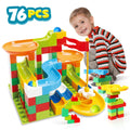 Toy Life 76 PCS - Marble Run Building Blocks Classic Big Blocks