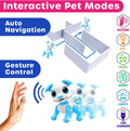 Robo Pets Robot Dog Toy for Kids - Remote Control Robot Puppy Interactive STEM Toy