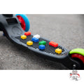 Bewegt 3- Wheel Kids Scooter Black With Building Blocks