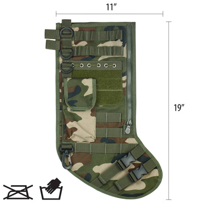 Tactical Christmas Stocking, Camoflauge