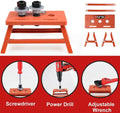 Toy Life Kids Tool Set for Toddlers - Red Tool Box