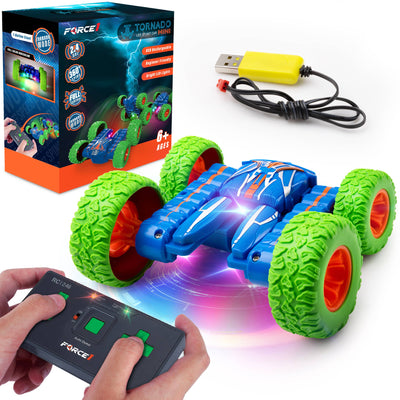 Mini Tornado Remote Controlled LED Stunt Car