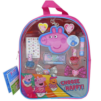 Peppa Cosmetics in PVC Backpack