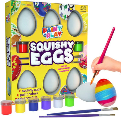 Dan & Darci Squishy Egg Painting Kit