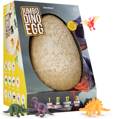 Dan & Darci JUMBO DINO EGG