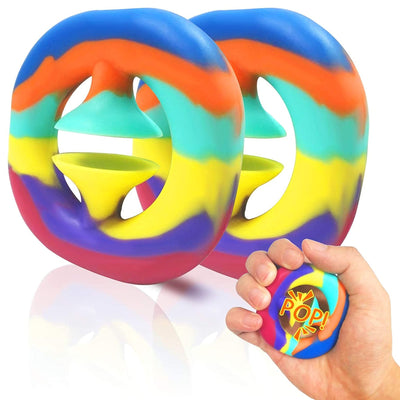 RAINBOW HANDGRIP FIDGET TOY | ASSORTED STYLE