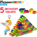 PicassoTiles 150 Piece Large Brick Building Blocks PBL150